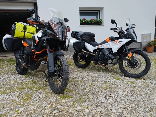 Drybag Taschen in Verwendung