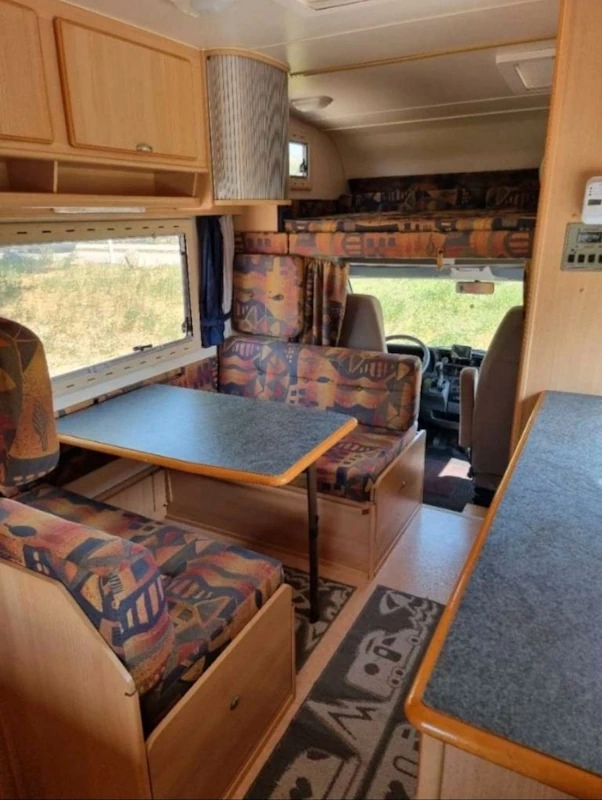 Fiat Ducato Umbau Vorher 90ger Jahre Stil