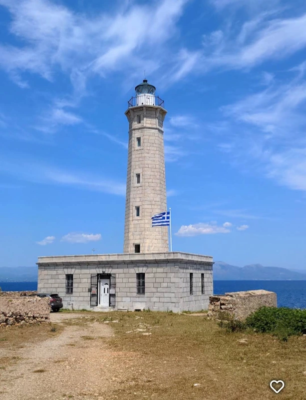 Leuchtturm von Gythia in Griechenland Sehenswürdigkeit