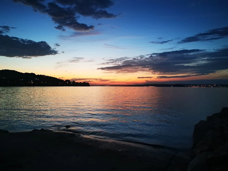 traumhafter Sonnenuntergang