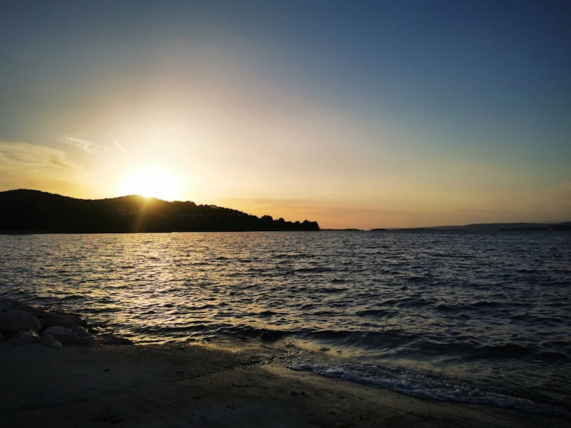 Erholung nach den Motorrad-Erlebnis