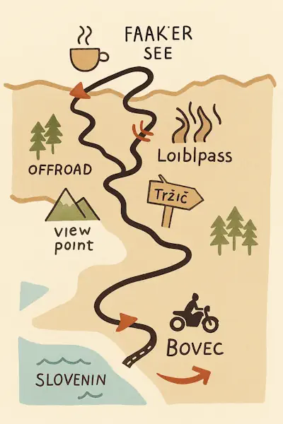Routenbildbild Slovenien