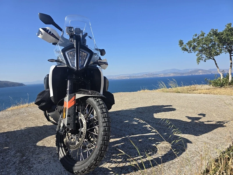 KTM 790 Adventure in Griechenland