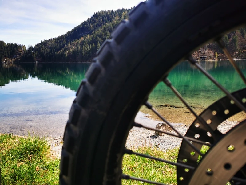 HintersteinerSee ein schöner Ausflug mit dem Motorrad